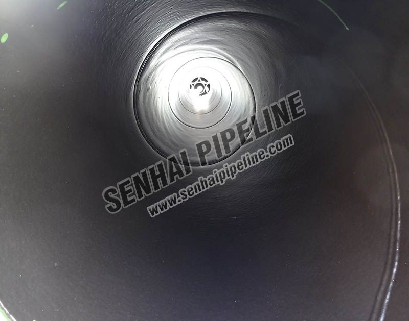 CHLORINATE RUBBER PAINTED PIPELINE